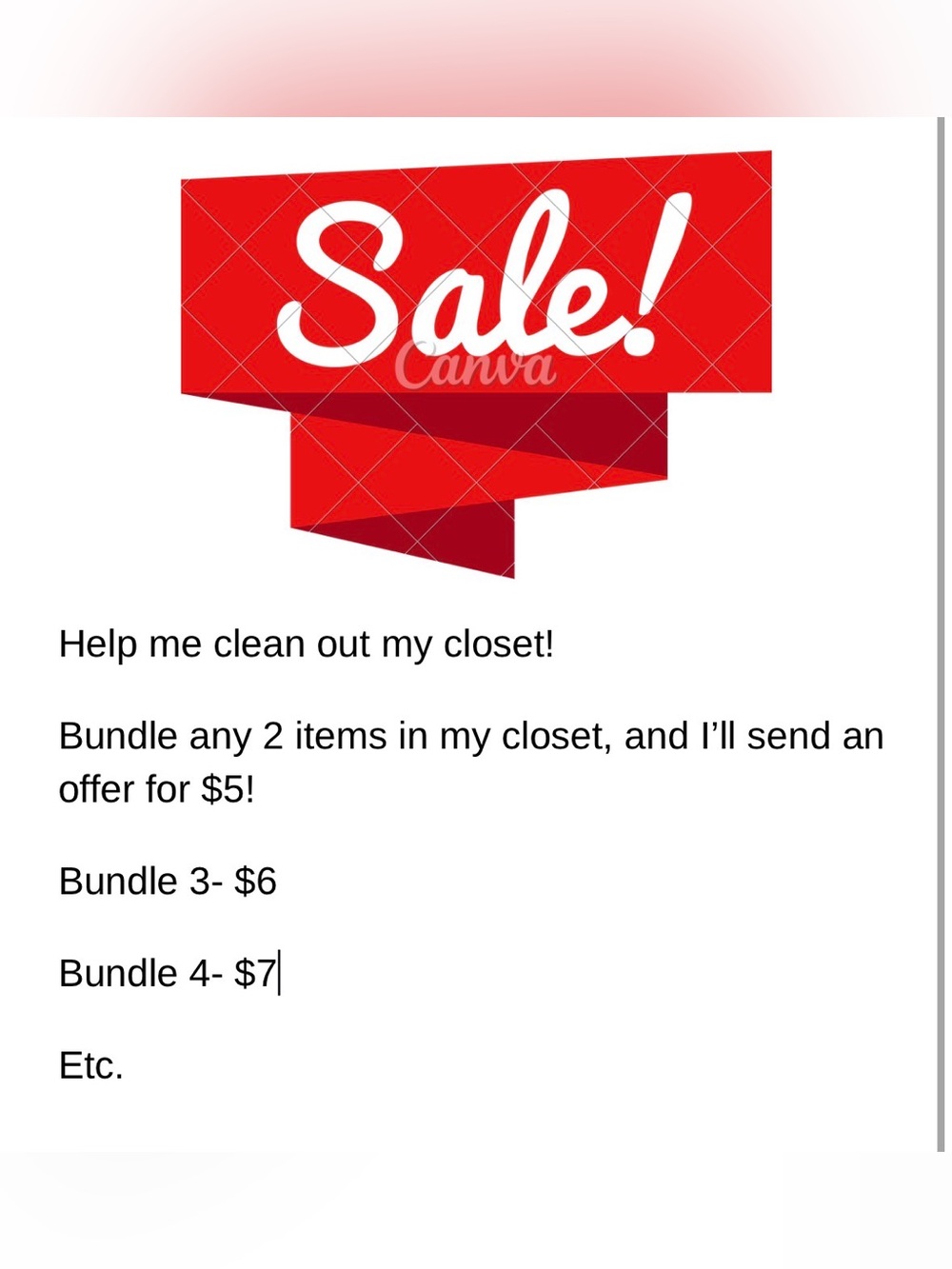 SALE!!!!!
